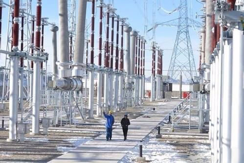 （天山腳下，準東——皖南±1100千伏特高壓直流工程施工圖）